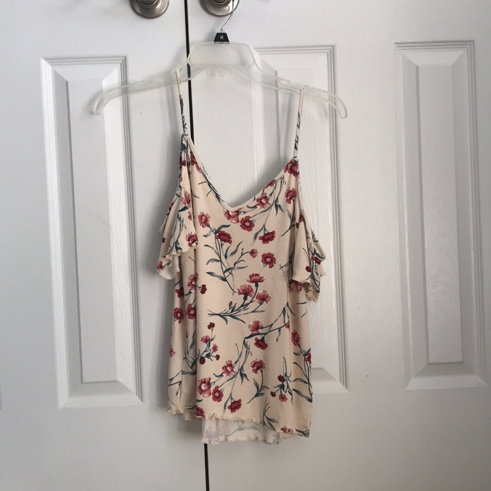American Eagle cold shoulder top